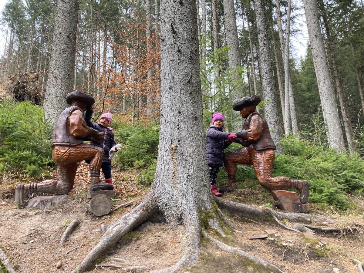 Chata Pri Jaskyni Bystrá Buitenkant foto